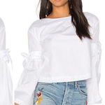 Free People  So‎ Obviously Yours Bell Sleeve Top Blouse Small Photo 0