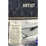 American Eagle Women's Stretch Low Rise Artist Double Button Capri Jeans Size‎ 6 Blue Photo 3