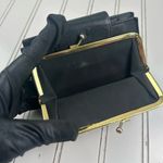 Buxton Black Vintage Genuine Leather Wallet Unisex Blue Photo 3