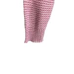 Y2K ANA Women Open Knit Wrap Sweater Top L Pink Woven Knotted Front Balletcore Size L Photo 5