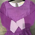 Gianni Bini  Purple Sheer Dress Photo 1