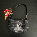 Vintage 2006 Betty Boop Handbag Purse Wristlet King Features Syndicate New w tag Black Photo 1