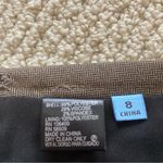 Antonio Melani  Brown Pencil Skirt Size 8 Fitted Bodycon Business Professional Photo 6