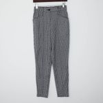 Urban Outfitters ‎ Outfitters Gingham High Waisted Tapered Trouser Pants Academia Womens XS Photo 2