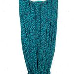 Max Mara Sleeveless Dress Elastic Waist Adjustable Tie Blue Purple Size Medium Photo 10