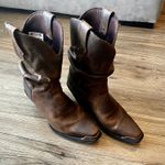 Durango Crush by  Women’s Brown Sultry Slouch Distressed Leather Cowgirl Boots, 7.5 Photo 17
