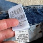 MOTHER DENIM High Waisted Looker High Five Knee Hole Jeans Photo 7