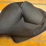 Revival Black Ribbed V Neck Tank Top Sleeveless Built in Bra OS Size undefined Photo 4