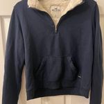 Hollister Quarter Zip Cropped Sweatshirt Photo 0