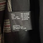 London Fog  Black Coat with removable Plaid lining size 8 Photo 3