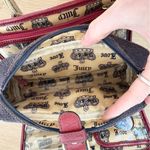 Juicy Couture Vintage Retro Y2K 90’s Navy and Red Travel Makeup Organizer Bag Photo 9