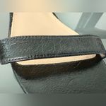 Stuart Weitzman  Ankle Strap Block Heel Sandal Patent Leather Photo 3