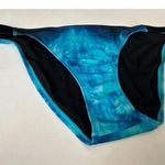 Athleta Women's Blue Tie Dye Bali Bikini Bottom Photo 0