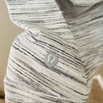 Lululemon Slay The Studio 2-in-1 Tank Gray/Yellow Sz 2 Photo 6