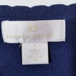 Rachel Parcell Navy Knitted A-line Dress Scalloped Details Photo 4