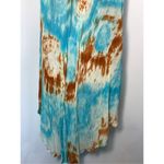 True Rock Tie Dye Embellished Asymmetric Hem Boho Summer Dress Multi OSFM NWOT Blue Size undefined Photo 6