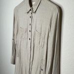 Life in Progress Life In‎ Progress Shirt Dress Tan Photo 8