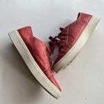 Sofft Baltazar Women's Red Leather Sneakers Lace Up Low Top 1105132 Size 8.5 M Photo 7