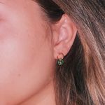 Emerald City drop Earrings: Boutique Gold Photo 0