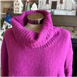 Rachel Zoe  Bold Magenta Cowl Neck Sweater Photo 2