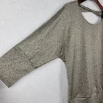 Fortune + Ivy Womens Top Size M Heather Gray Stitch Fix Cinched Long Sleeve Photo 8