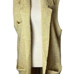 Cotton Patch Sweater Women Small Yellow Jones Popcorn Knit Blazer Vest Outdoor Photo 0