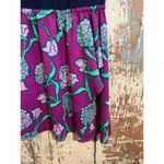 Lilly Pulitzer  Blue Purple Floral Wrap Tank Dress, size Small Photo 2