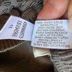 Chico's  Women's Cardigan Sweater Size 1 Taupe Camel color Embellished Beaded Photo 10