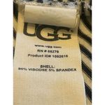 UGG  Women’s Black / White Stripe Robe Kimono Size L Photo 7