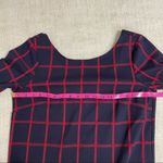 MNG Women’s Plaid Scoop Back Shift Dress Blue Photo 11