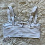 Forever 21 Ribbed Lace-up Swim Top Photo 5