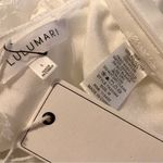 Lulumari NWT one shoulder lace top white size L Photo 13