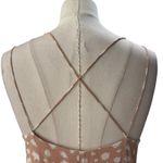 Madewell  SILK Peach and White Floral Cami Slip Dress Size 6 Star Shower Photo 9