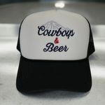 Cowboys & Beer Trucker Hat Photo 0