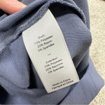 Likely Manhattan Mini Dress Bodycon Shortsleeve Crew Neck in Steel Blue Size 4 Photo 8