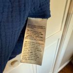 Chico's Chico’s blue gauze seamed front tassel tie sundress size small Photo 4