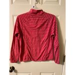 Joe Fresh Pink Stripe Joe Fleece half Zip size x-large Photo 2