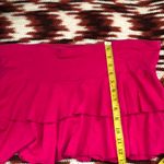Y2K Express Fairycore Coquette Whimsical Pink Ruffle Micro Mini Skirt Size L Measurement in pics Size L Photo 5