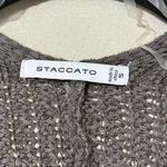 Staccato  women's size small grey cardigan with pockets short sleeve lightweight Photo 1