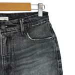 Good American  Good Mom Jeans High Waist in Black226 Size 2/26 Distressed Photo 6