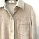 Vince Oversized Shirt Jacket Women’s S Cotton Knit Button Down Chore Coat Fleece Photo 7
