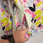 Tommy Bahama  Golf Quarter Zip 50 UPF Vibrant Floral Print Women’s Size XS Photo 5