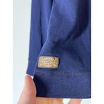 Ralph Lauren Lauren Jeans Long Sleeve Top Womens Sz L Elbow Patch Western Rodeo Photo 3