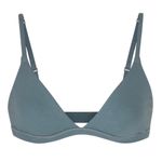 SKIMS ‎ Cotton Jersey Triangle Bralette - Kyanite - NWT size XXS Photo 1