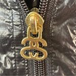 Stüssy Stussy XS Stylish Wrinkled Nylon Bomber Wind Breaker Black Women's Jacket Photo 6