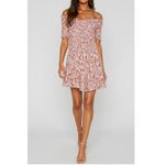 Poupette St. Barth Soledad Mini Dress, Pink Dalia, Medium Photo 2
