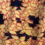 LuLaRoe  Orange Black Floral Buttery Soft Yoga Band Leggings One Size NWOT #7960 Photo 2