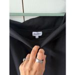 superdown Medium Linda Assymetric Body Con One Shoulder Black Mini Dress Photo 4