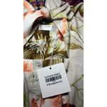 Hello Molly  Sounds Of Summer Maxi Dress Beige Floral Tie Front Button Down L Photo 4