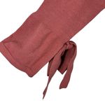 Cotton Emporium NWT Mauve Pink Bell Sleeve Tight Knit Sweater Tunic Size M Photo 2